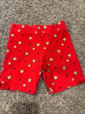 Star Print Shorts Size 6 Like New